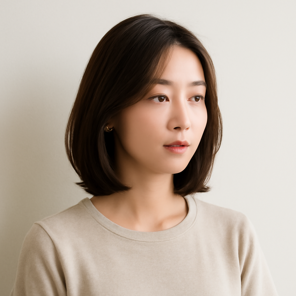 중단발 대표 이미지
